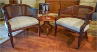 Occasional table and chairs