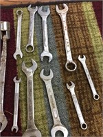 Mixed Lot of 10 Wrenches