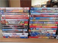 30 Misc Kid DVDs - Happy Feet - Annie - Etc