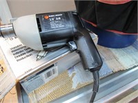 Black and Decker Drill and  Bucket with Tool Apron