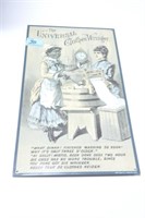 METAL "UNIVERSAL CLOTHES WRINGER" ADVERTISING SIGN