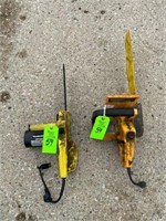 2 Electric Chainsaws