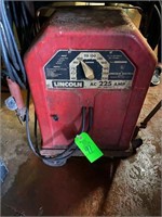 Lincoln AC Stick Welder & Shelf w/Accessories