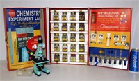Vintage Gilbert Chemistry Set & Microscope Combo