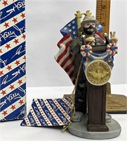 Emmett Kelly for president figurine