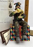 Emmett Kelly jester figurine