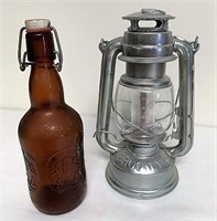 Grolsch Bottle and Brooklyn lantern