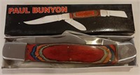 Paul Bunyon 15" overall length knife. Bidding on