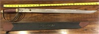 Decorative sword. 32 inches long.