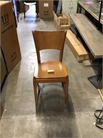 New JSI Honey maple chair 16” x 17” x 33”