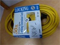 Locking Extension Cord 50 Feet - Contractor