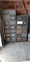 vintage file cabinets & contents