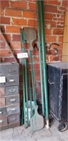 Vintage teeter totter with iron frame