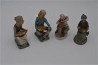 4 Porcelain Figurines