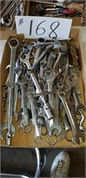flat of Craftsman wrenches