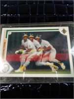 Rickey Henderson 1991 baseball card