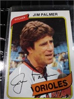 Jim Palmer 1980 baseball card