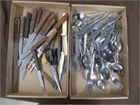 2 Boxes of Flatware