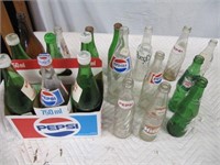 Old Glass Pop Bottles