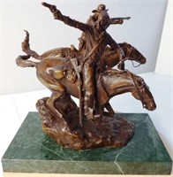 Contemporary Frederic Remington Bronze Cast Statue