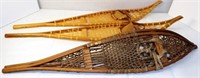 Two Pairs of Wooden Snowshoes