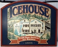 Icehouse Beer Wooden Sign