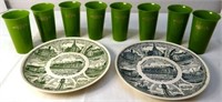 Baldwin Plates & Plastic Drinking Cups