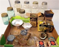 Canning Jars, Lids, & More