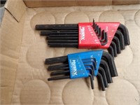 allen wrenches - 4 sets