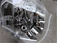 assortment of craftsman mixed metric sockets