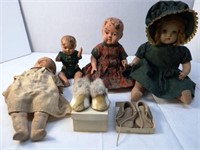 Antique / Vintage Dolls & Baby Moccasins