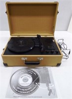 Modern Crosley Model CR-50TW Suitcase Phonograph