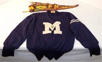 Minnesota Gophers Pennant & Vintage Sweater