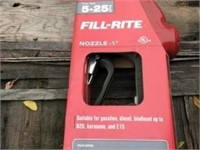 Fill Rite 1" nozzle (for gas/diesel)