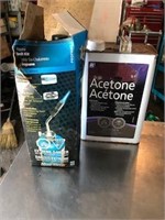 Acetone and propane torch kit