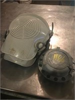 Heavy duty knee pads and fuel tank lid and filter