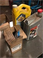 Penzoil 5W20, stove outlets, jug of 5W30 + more