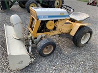 Cub Cadet 124 with Snow Blower/ Chains