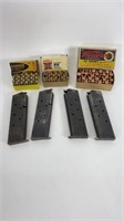 Assorted Ammunition and 4 Unknown Magazines