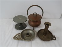 Home Decor Lot-Candle Holders and More