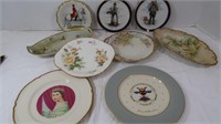 Plate Lot-Collectibles, 2 Relish Trays