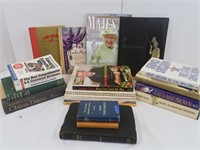 Misc Book Lot-Cookbooks, Crossword Dictionary,