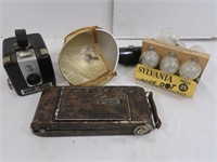 Vintage Camera Lot-Browne Hawkey, Agfa Ansco,