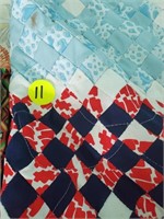 LARGE COLORFUL HEAVY QUILT