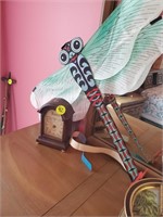 MANTLE CLOCK AND KITE