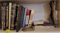 SHELF OF MISC. BOOKS