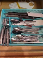 STAINLESS FLATWARE DRAWER