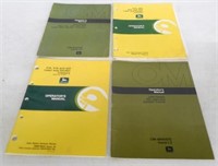 Lot of 4 JD Operator's/Owner/s Manuals