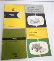 Lot of JD LnG Operator Manuals