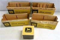 Lot of 4 JD Parts Boxes